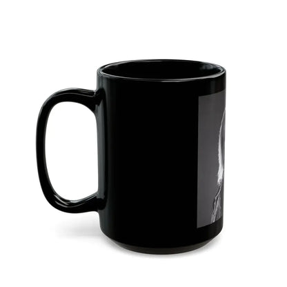 Linda Gaye Scott #03 (Vintage Female Icon) Black Coffee Mug - Go Mug Yourself