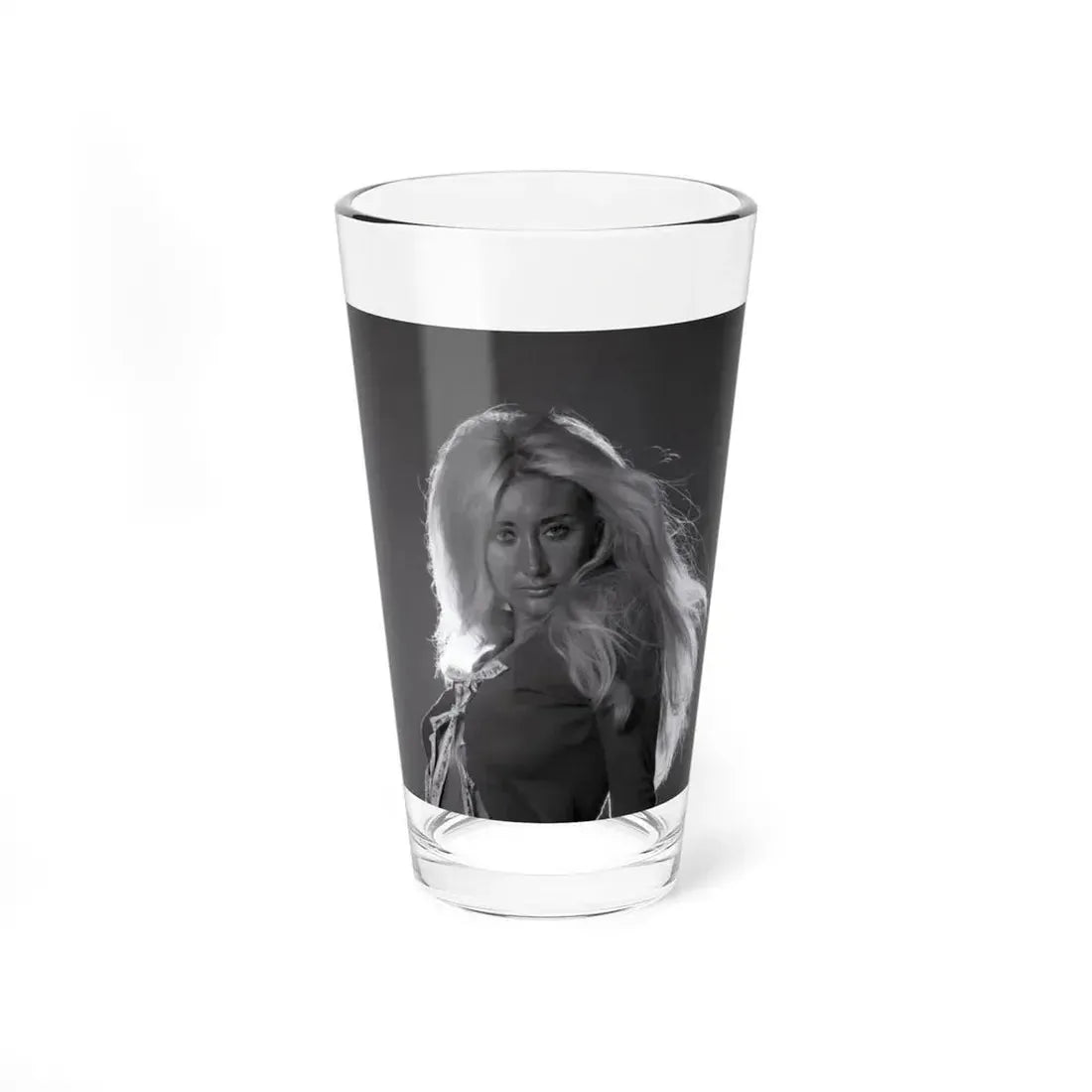 Linda Gaye Scott #03 (Vintage Female Icon) Pint Glass 16oz 16oz - Go Mug Yourself
