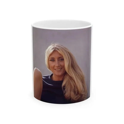 Linda Gaye Scott #09 (Vintage Female Icon) White Coffee Mug 11oz - Go Mug Yourself