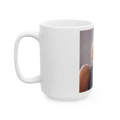 Linda Gaye Scott #09 (Vintage Female Icon) White Coffee Mug - Go Mug Yourself
