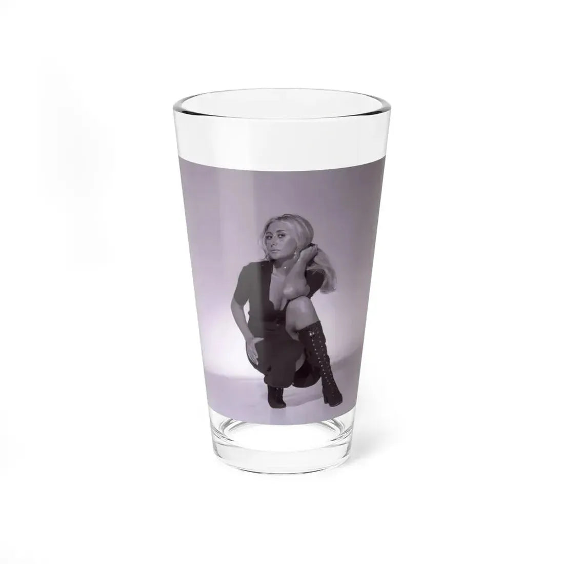 Linda Gaye Scott #21 (Vintage Female Icon) Pint Glass 16oz 16oz - Go Mug Yourself