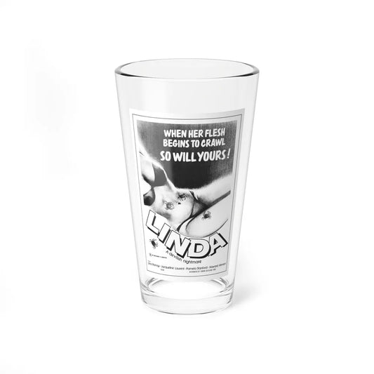 LINDA (LORNA THE EXORCIST) 1974 Movie Poster - Pint Glass 16oz-16oz-Go Mug Yourself