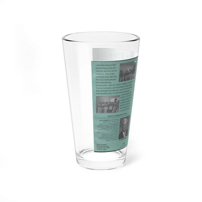 LINE DANCING FOR SENIORS (VHS COVER) Pint Glass 16oz - Go Mug Yourself