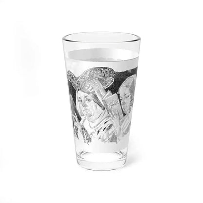 Line up of Women Reading Novels, circa 1915 - Pint Glass 16oz - Go Mug Yourself