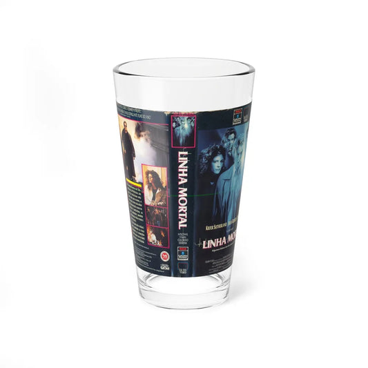 LINHA MORTAL FLATLINERS (VHS COVER) Pint Glass 16oz 16oz - Go Mug Yourself