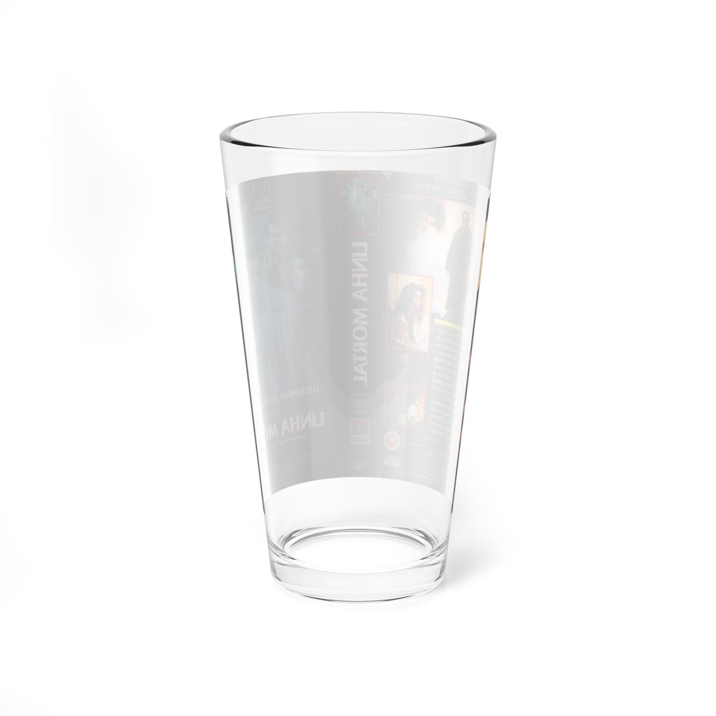 LINHA MORTAL FLATLINERS (VHS COVER) Pint Glass 16oz-Go Mug Yourself