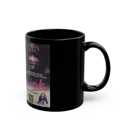 LINK (VHS COVER) - Black Coffee Mug-Go Mug Yourself