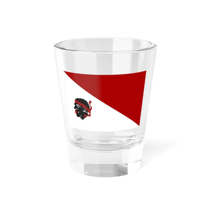 Linkebeek vlag (Belgium) Shot Glass 1.5oz 1.5oz - Go Mug Yourself