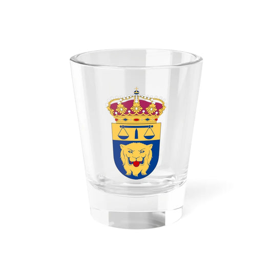 Linköpings tingsrätt vapen (Sweden) (Coat of Arms) Shot Glass 1.5oz 1.5oz - Go Mug Yourself
