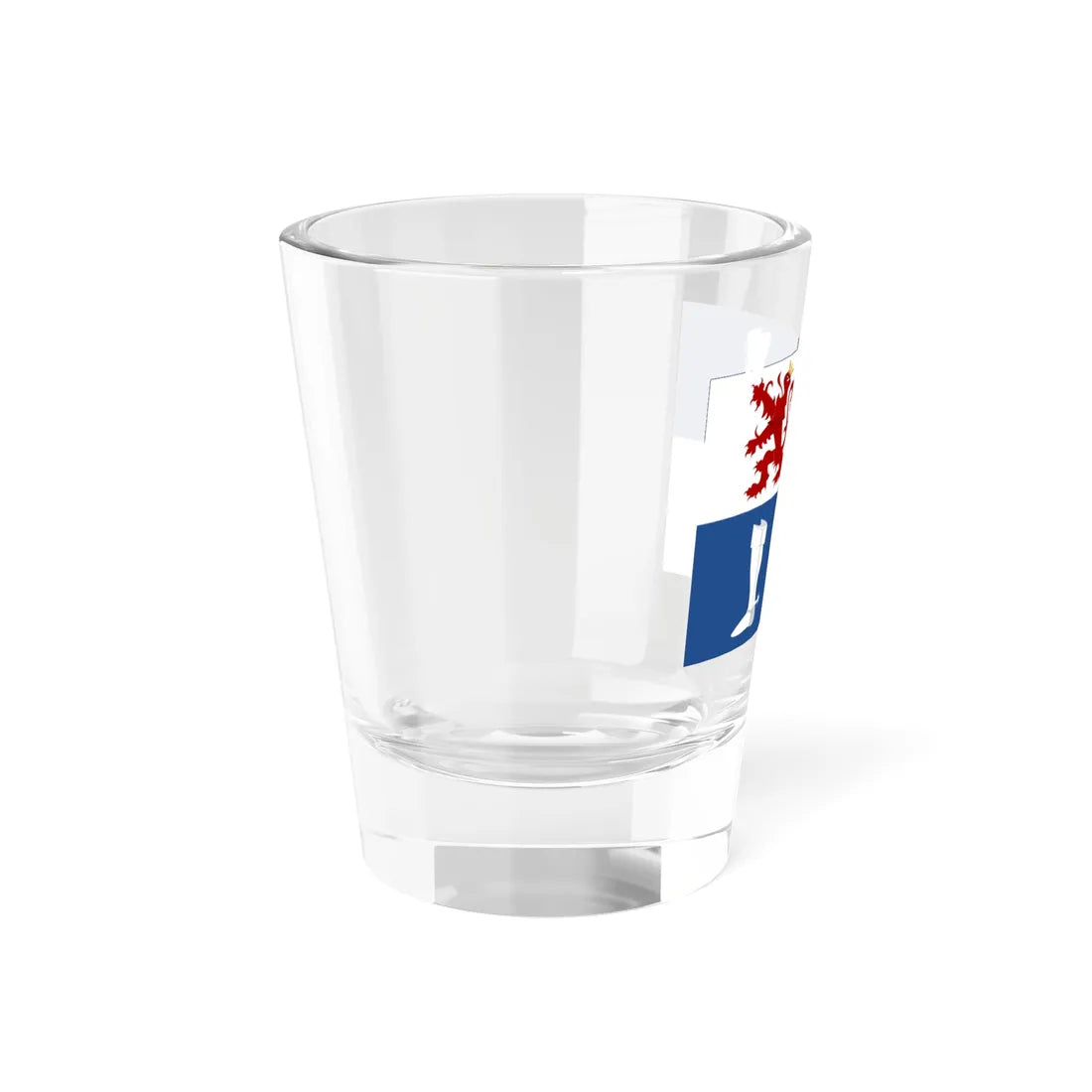 Linter vlag (Belgium) Shot Glass 1.5oz - Go Mug Yourself