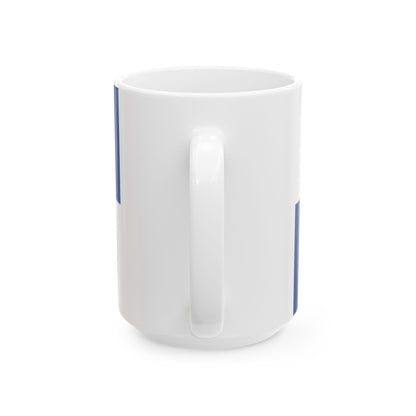 Linter vlag (Belgium) White Coffee Mug-Go Mug Yourself