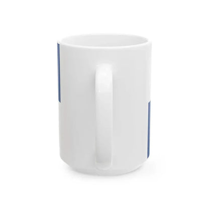 Linter vlag (Belgium) White Coffee Mug - Go Mug Yourself