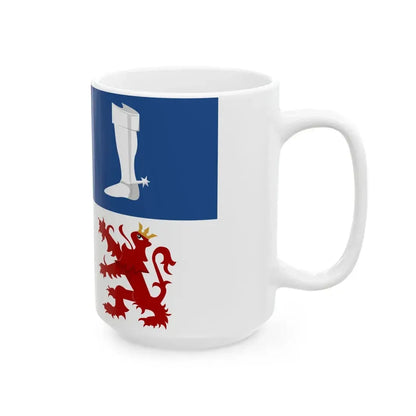 Linter vlag (Belgium) White Coffee Mug - Go Mug Yourself