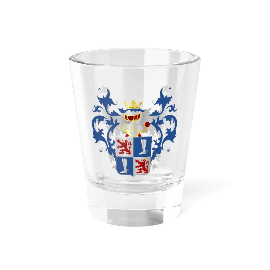 Linter wapen2 (Belgium) (Coat of Arms) Shot Glass 1.5oz 1.5oz - Go Mug Yourself
