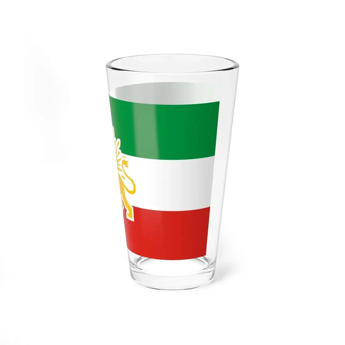 Lion and Sun Flag proposal for the Republic of Iran (Iran) Pint Glass 16oz - Go Mug Yourself