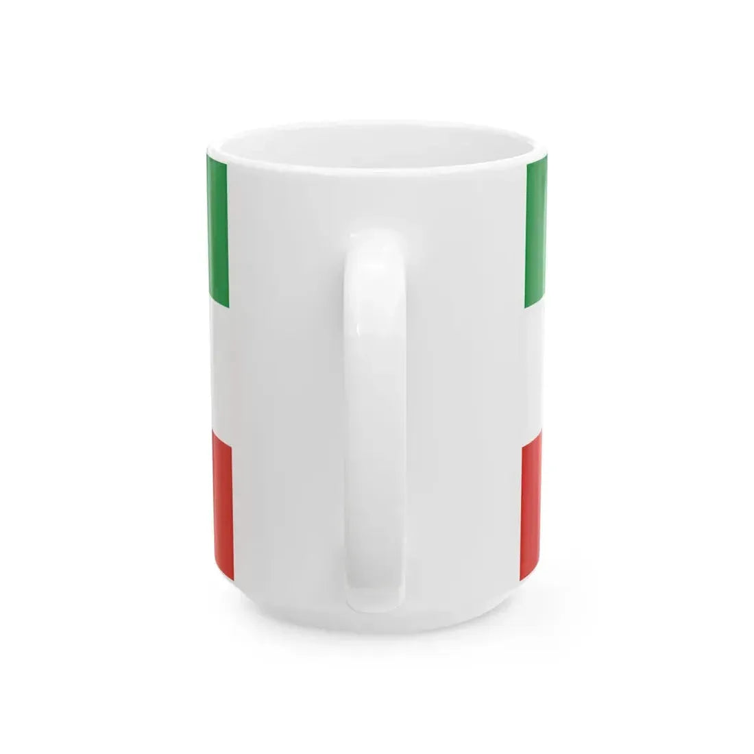 Lion and Sun Flag proposal for the Republic of Iran (Iran) White Coffee Mug - Go Mug Yourself