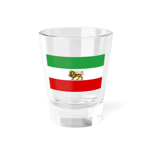 Lion and Sun Tricolor Flag 2 (Iran) Shot Glass 1.5oz 1.5oz - Go Mug Yourself