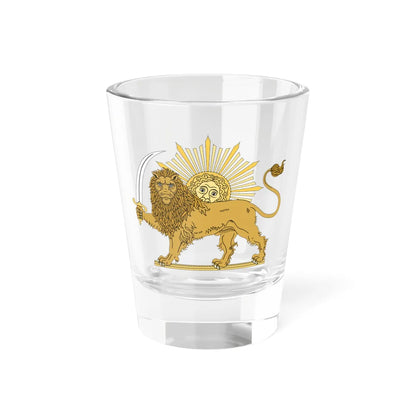 Lion and the Sun (Iran) (Coat of Arms) Shot Glass 1.5oz 1.5oz - Go Mug Yourself