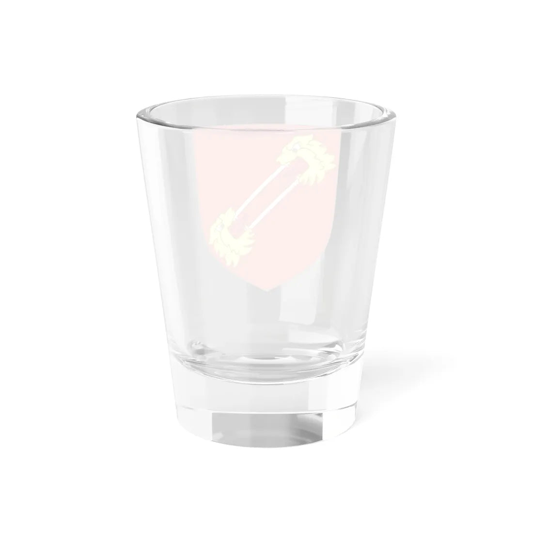 Lion heads Badge of Bartolomeo Colleoni (Italy) (Coat of Arms) Shot Glass 1.5oz - Go Mug Yourself
