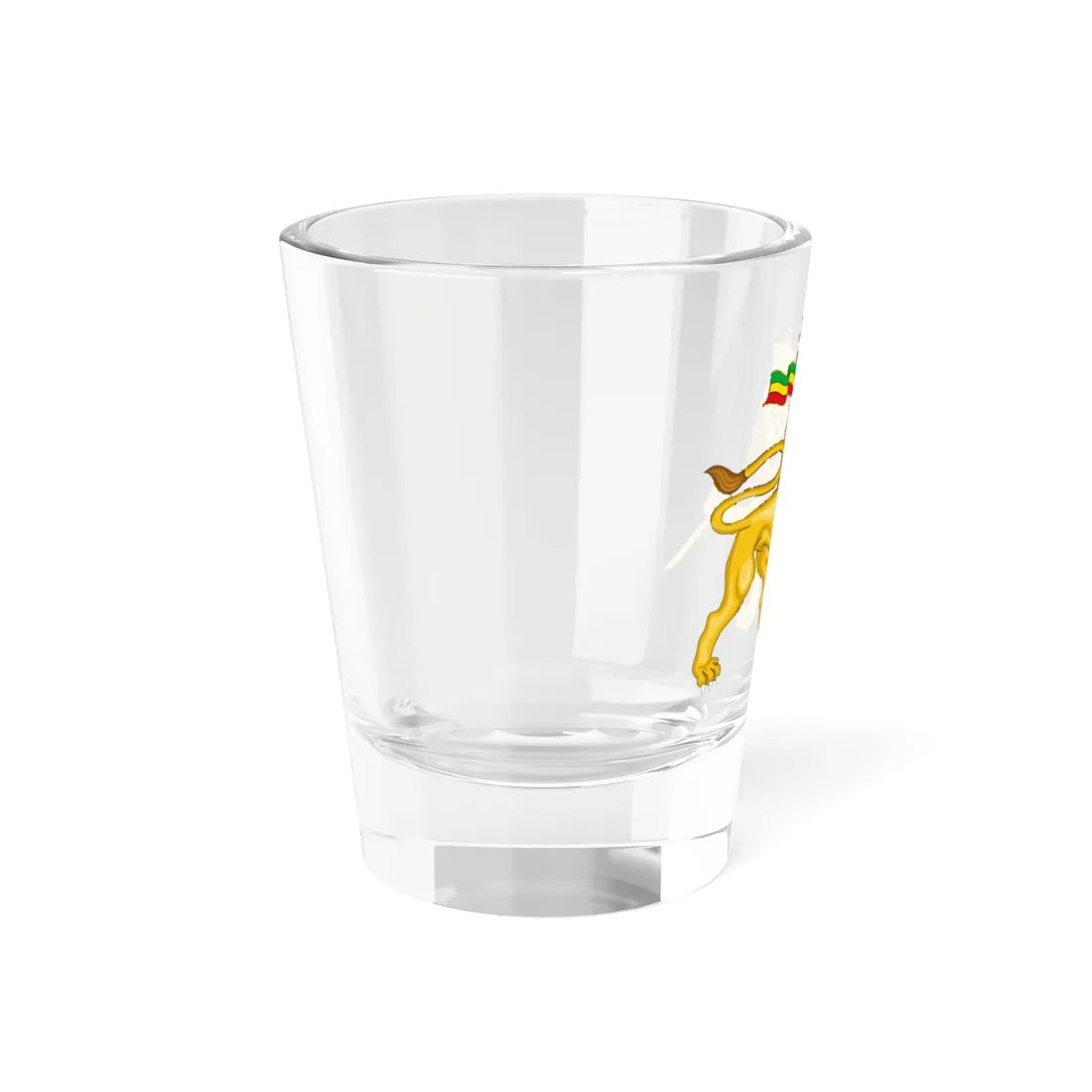 Lion of Judah (Ethiopia) (Coat of Arms) Shot Glass 1.5oz - Go Mug Yourself