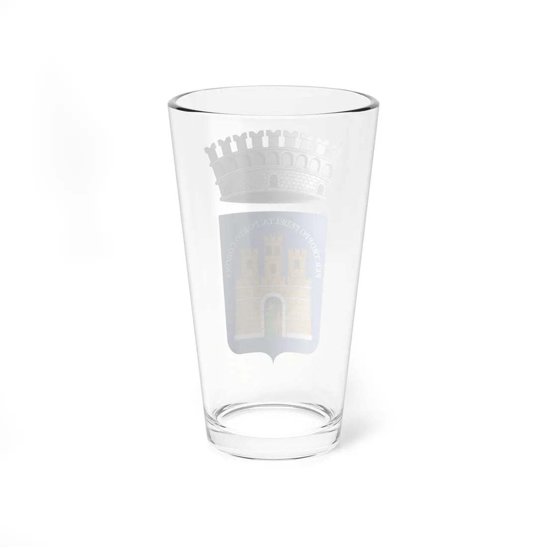 Lipari-Stemma (Italy) (Coat of Arms) Pint Glass 16oz - Go Mug Yourself