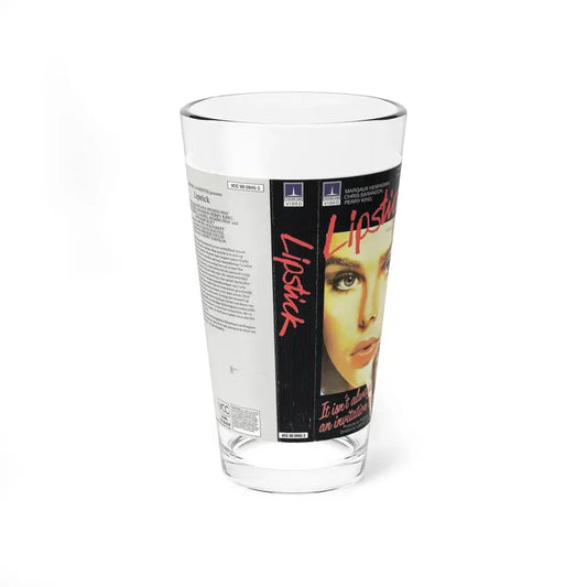 LIPSTICK (VHS COVER) Pint Glass 16oz 16oz - Go Mug Yourself