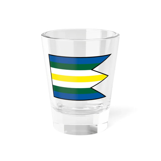Liptovska Luzna Ruzomberok Flag (Slovakia) Shot Glass 1.5oz 1.5oz - Go Mug Yourself