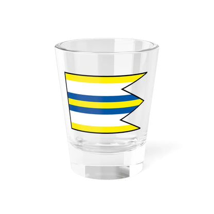 Liptovska Porubka Liptovsky Mikulas Flag (Slovakia) Shot Glass 1.5oz 1.5oz - Go Mug Yourself