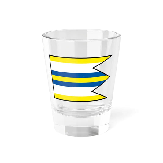 Liptovska Porubka Liptovsky Mikulas Flag (Slovakia) Shot Glass 1.5oz 1.5oz - Go Mug Yourself