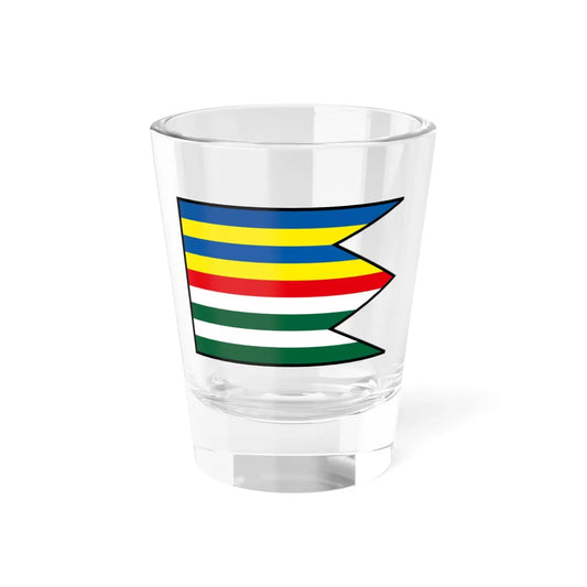 Liptovske Klacany Liptovsky Mikulas Flag (Slovakia) Shot Glass 1.5oz 1.5oz - Go Mug Yourself