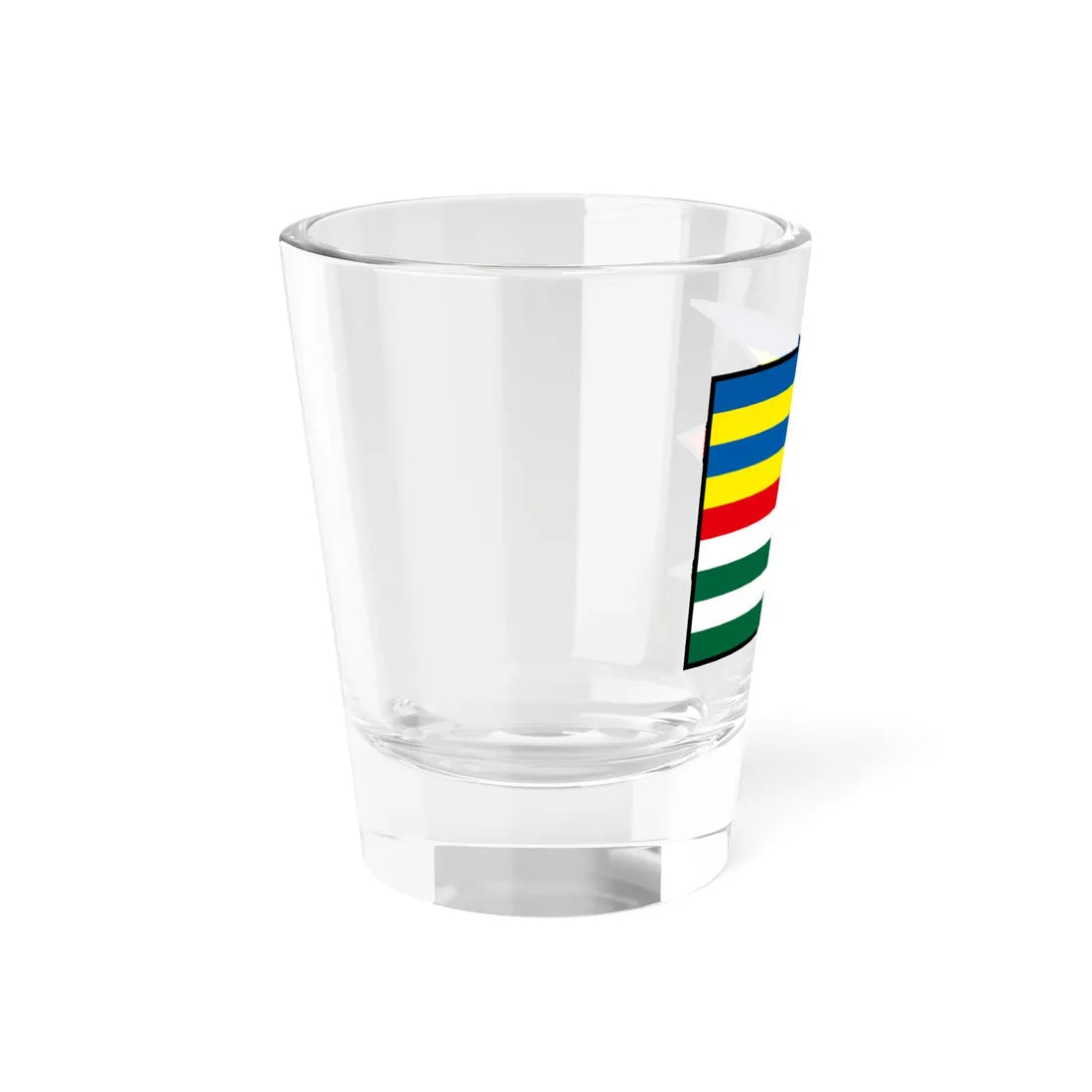 Liptovske Klacany Liptovsky Mikulas Flag (Slovakia) Shot Glass 1.5oz - Go Mug Yourself