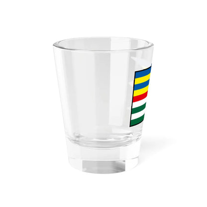 Liptovske Klacany Liptovsky Mikulas Flag (Slovakia) Shot Glass 1.5oz - Go Mug Yourself