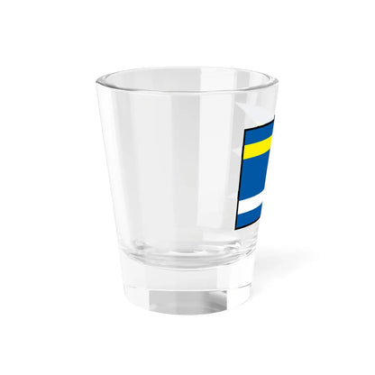 Liptovske Matiasovce Liptovsky Mikulas Flag (Slovakia) Shot Glass 1.5oz - Go Mug Yourself