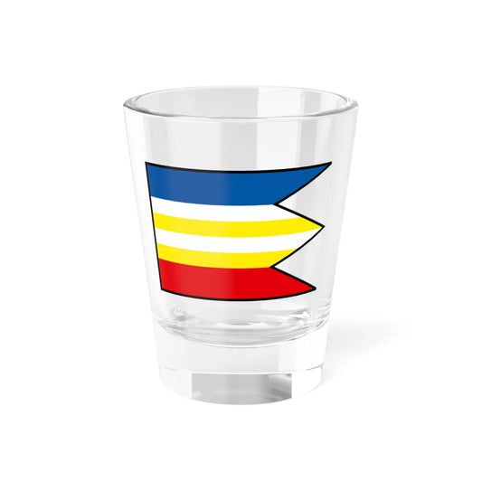 Liptovske Sliace Ruzomberok Flag (Slovakia) Shot Glass 1.5oz 1.5oz - Go Mug Yourself