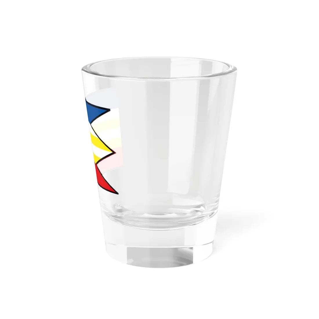 Liptovske Sliace Ruzomberok Flag (Slovakia) Shot Glass 1.5oz - Go Mug Yourself