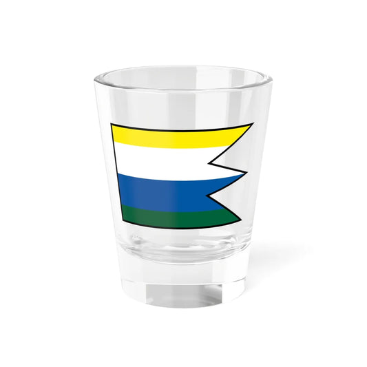 Liptovsky Jan Liptovsky Mikulas Flag (Slovakia) Shot Glass 1.5oz 1.5oz - Go Mug Yourself