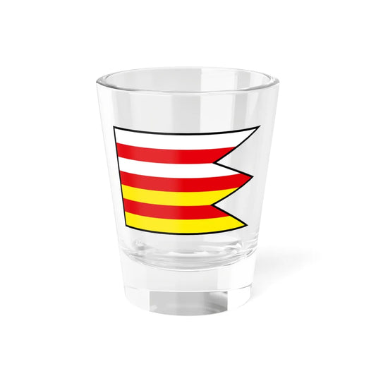 Liptovsky Trnovec Liptovsky Mikulas Flag (Slovakia) Shot Glass 1.5oz 1.5oz - Go Mug Yourself
