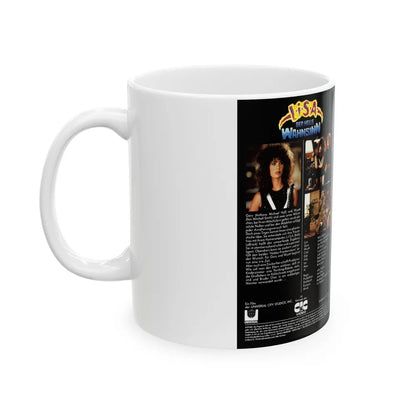 LISA DER HELLE WAHNSINN (VHS COVER) - White Coffee Mug-Go Mug Yourself