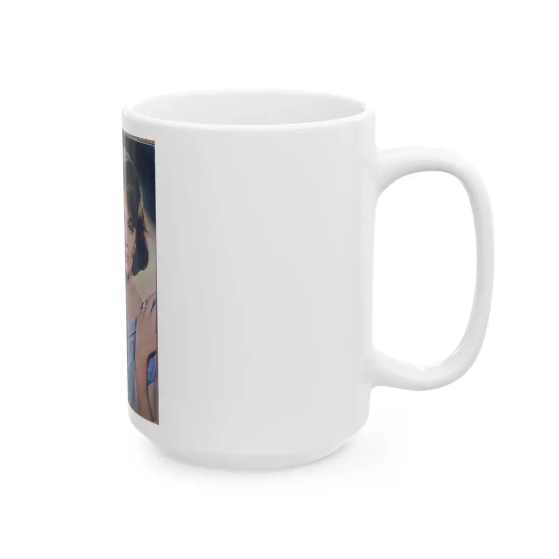 Lisa Gastoni #09 - Mag. Cover (Vintage Female Icon) White Coffee Mug - Go Mug Yourself