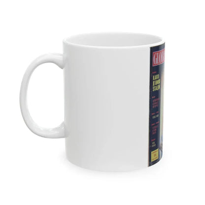 Lisa Gastoni #09 - Mag. Cover (Vintage Female Icon) White Coffee Mug - Go Mug Yourself