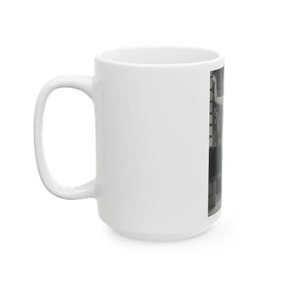 Lisa Gastoni #12 - Nude (Vintage Female Icon) White Coffee Mug - Go Mug Yourself