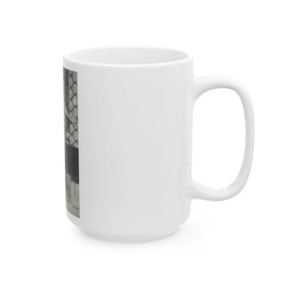 Lisa Gastoni #12 - Nude (Vintage Female Icon) White Coffee Mug - Go Mug Yourself