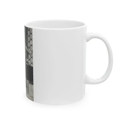 Lisa Gastoni #12 - Nude (Vintage Female Icon) White Coffee Mug - Go Mug Yourself