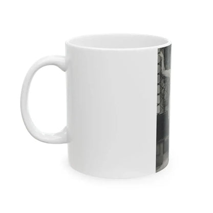 Lisa Gastoni #12 - Nude (Vintage Female Icon) White Coffee Mug - Go Mug Yourself