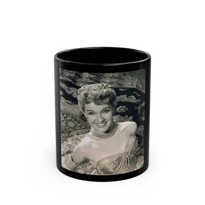 Lisa Gastoni #31 (Vintage Female Icon) Black Coffee Mug 11oz - Go Mug Yourself