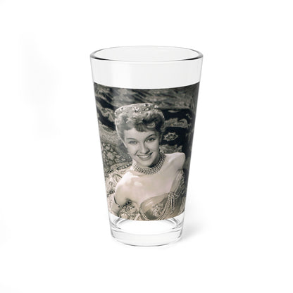 Lisa Gastoni #31 (Vintage Female Icon) Pint Glass 16oz-16oz-Go Mug Yourself