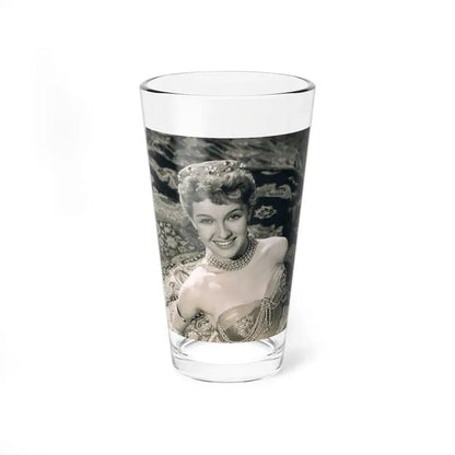 Lisa Gastoni #31 (Vintage Female Icon) Pint Glass 16oz 16oz - Go Mug Yourself