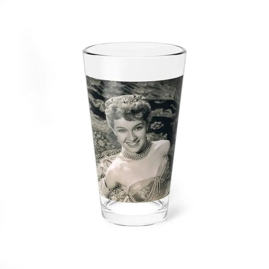 Lisa Gastoni #31 (Vintage Female Icon) Pint Glass 16oz 16oz - Go Mug Yourself