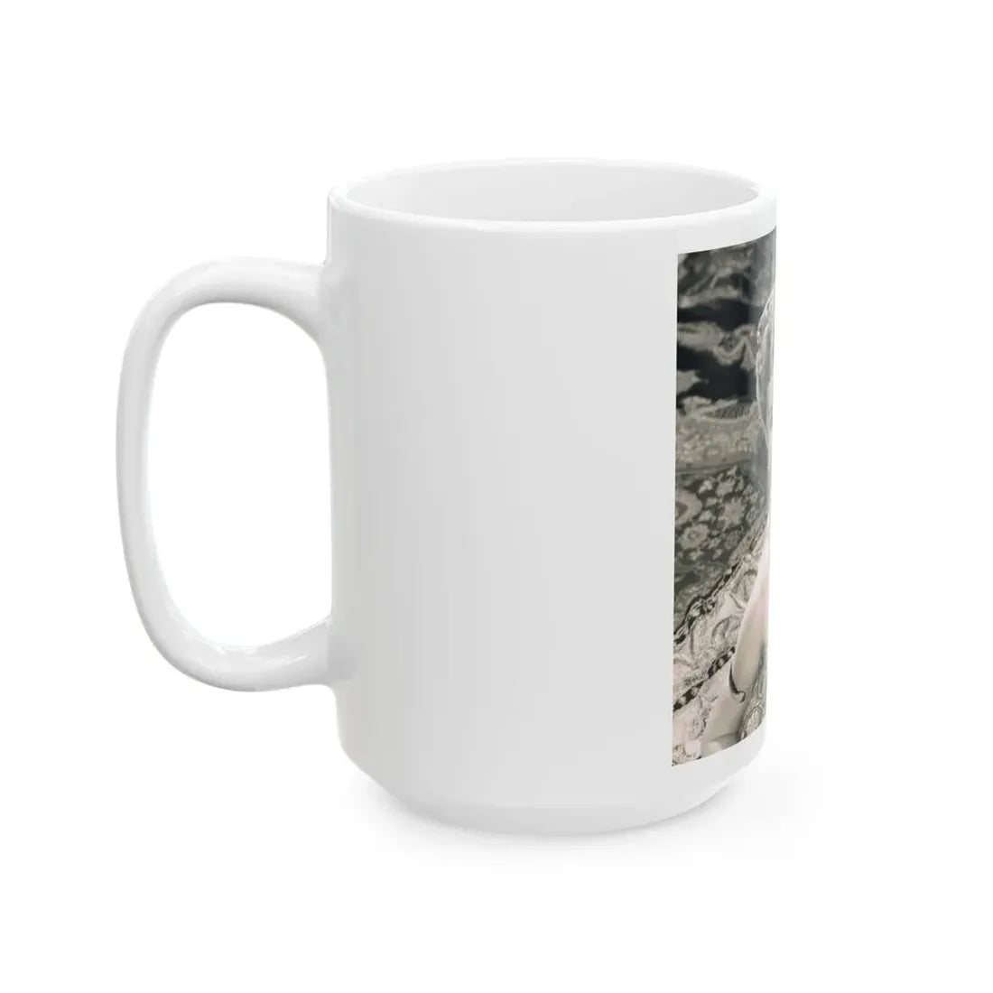 Lisa Gastoni #31 (Vintage Female Icon) White Coffee Mug - Go Mug Yourself