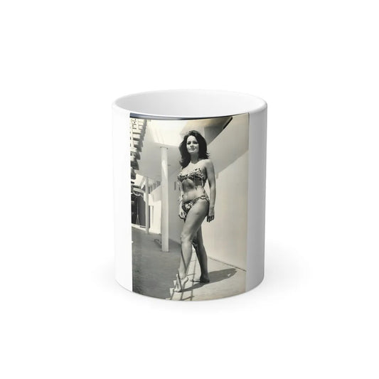 Lisa Gastoni #33 (Vintage Female Icons) Color Changing Mug 11oz-11oz-Go Mug Yourself
